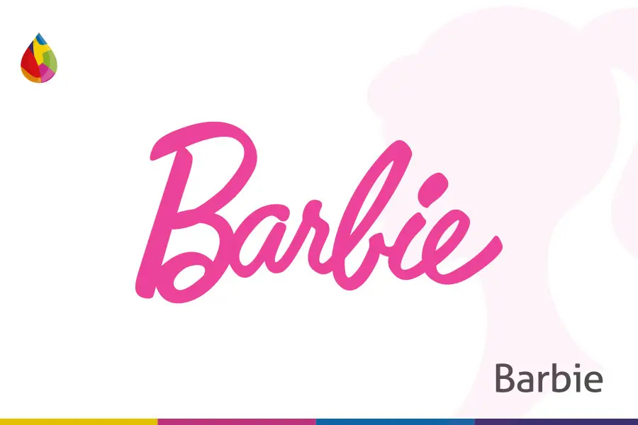 logo de barbie