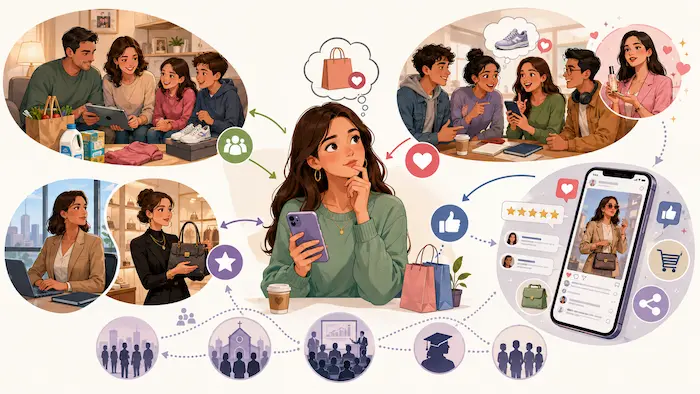 Factores sociales que influyen en el comportamiento del consumidor