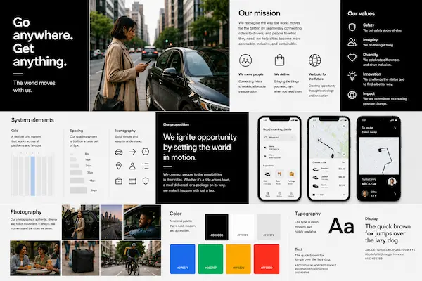 guia de estilo uber