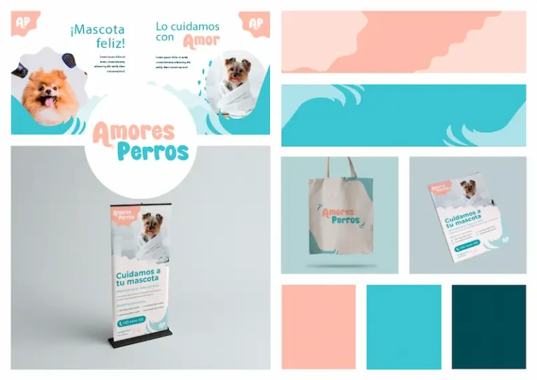 Branding de Amores Perros portafolio