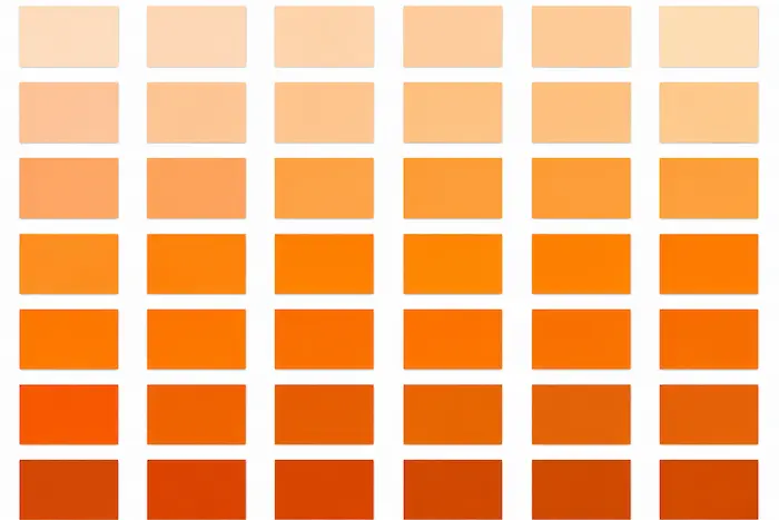 Naranja Creatividad, energía y entusiasmo