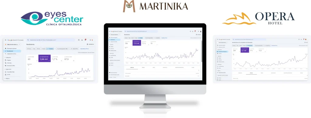metricas seo de marcas de web