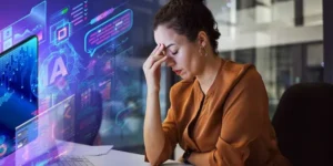 La relación entre salud visual y burnout digital