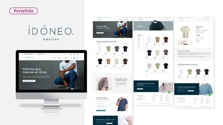 portafolio de una agencia de diseno web