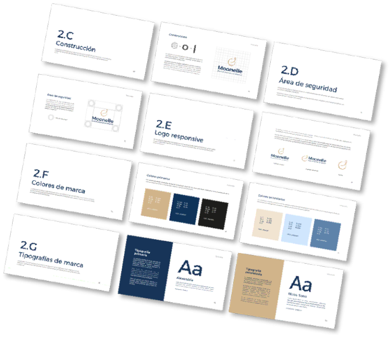 Entregables de nuestro servicio de branding