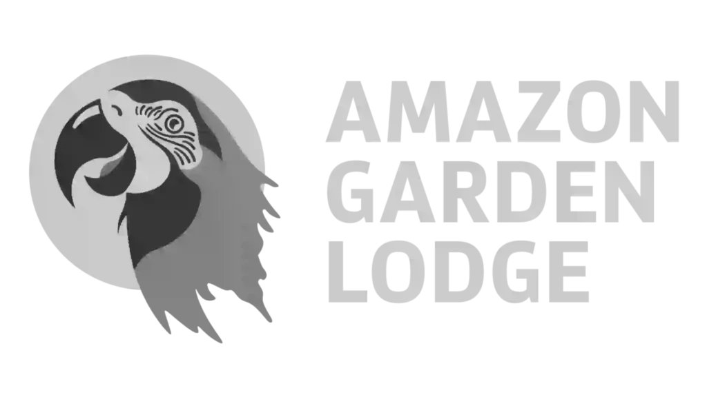 Logo de Amazon Garden Lodge, empresa que fortaleció su posicionamiento en Google con nuestra agencia SEO en Lima Perú