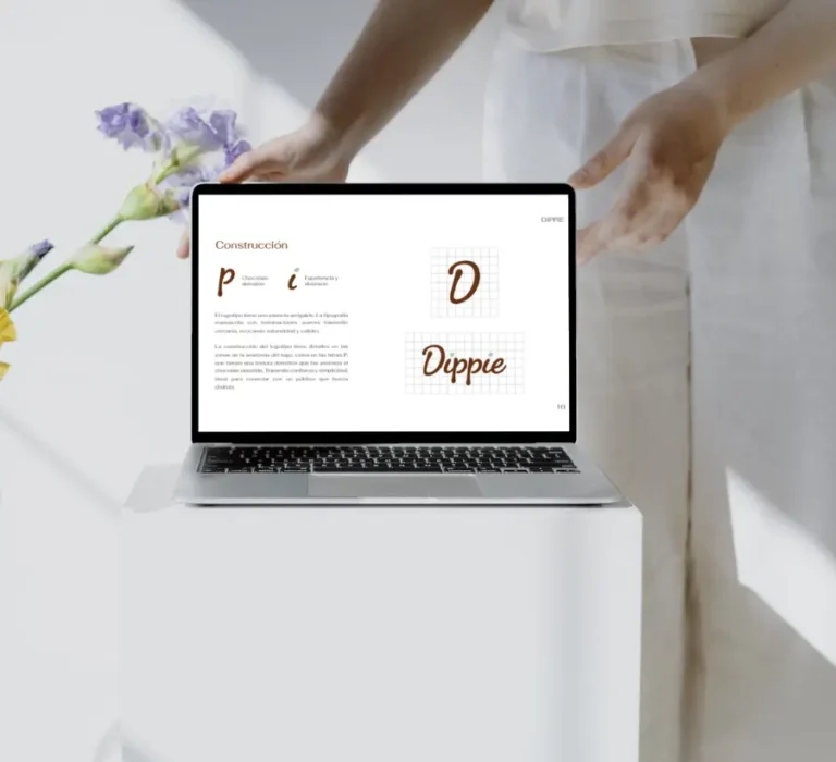 Desarrollo conceptual dentro del Servicio de creación de logos enfocado en propuesta gráfica, tipografía y construcción de identidad.