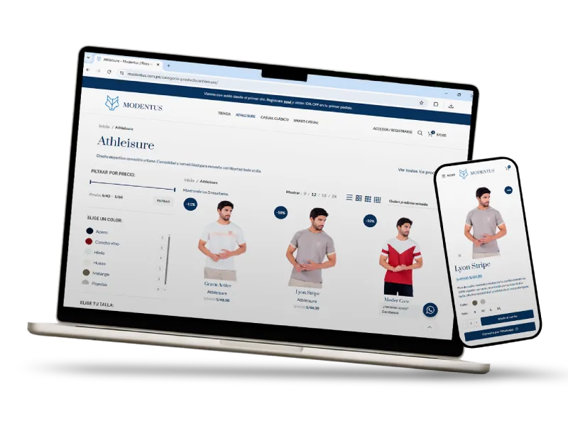 Diseno de tienda e commerce