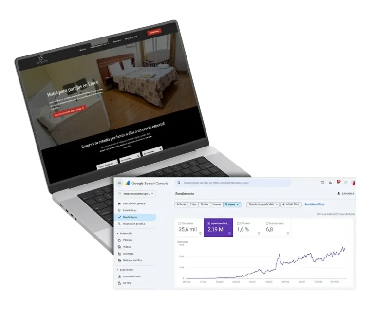 Hotel century servicio seo