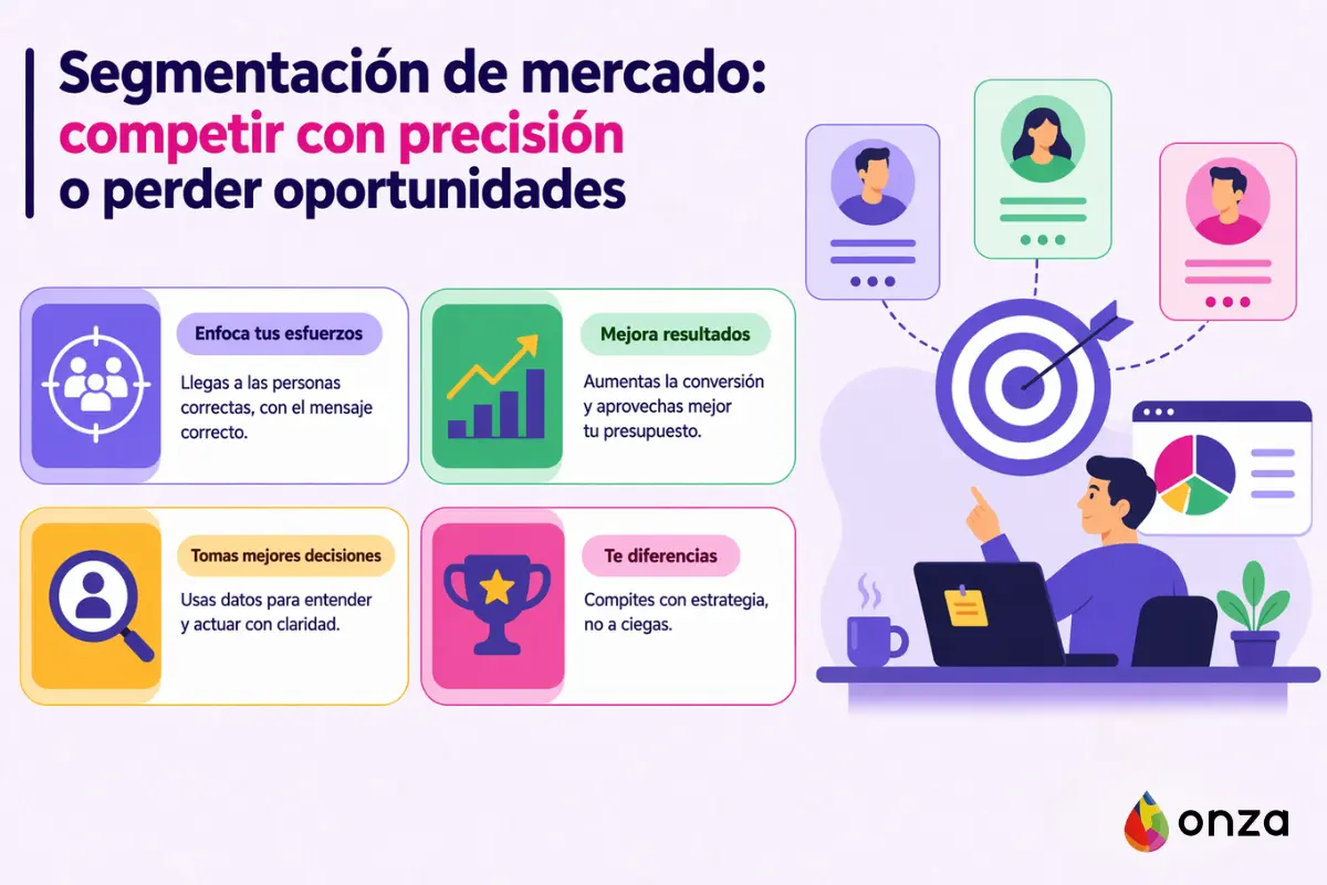 segmentacion de mercado precision resultados