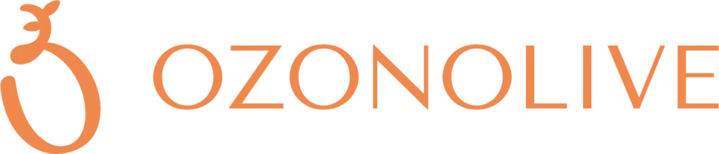 Logo de Ozonolive empresa que trabajó piezas con nuestra agencia de diseño gráfico