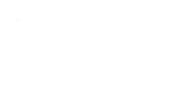 Logo blanco Lala Peru Travel agencia SEO