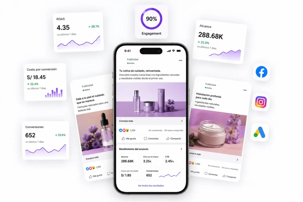servicio de paid media en lima peru