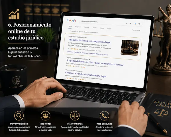 Posicionamiento de tu estudio jurídico