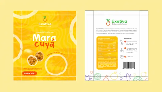 Exotiva cliente de diseño de empaques
