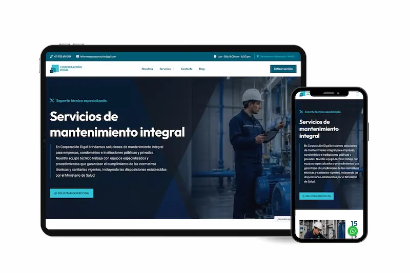 Portafolio de proyectos web disenados para comunicar mejor